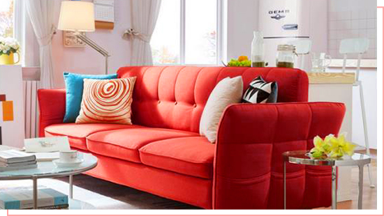 大胆出位红色家具